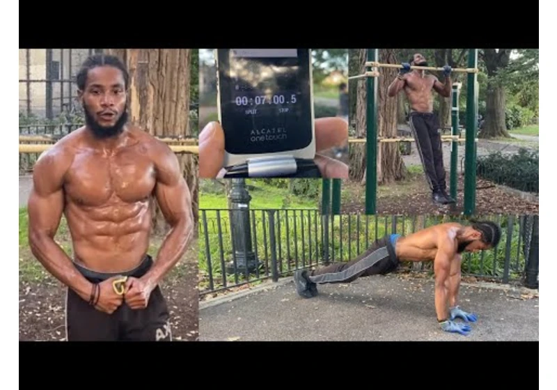 100 Pull Ups and 100 Diamond Push Ups in 12 Minutes Challenge - Young Primate | That's Good Money