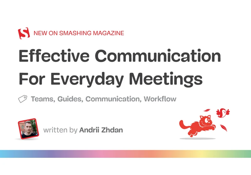 Effective Communication For Everyday Meetings