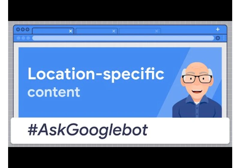 Location-specific websites #AskGooglebot