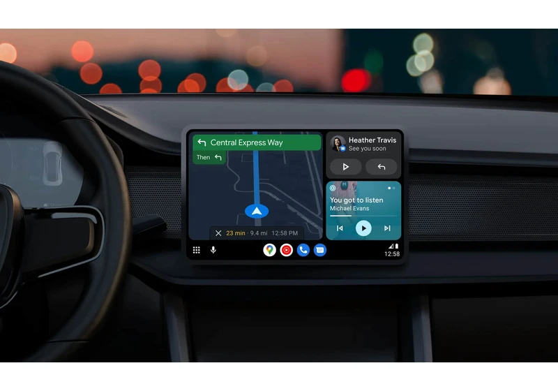 Android Auto tweak puts key info within reach