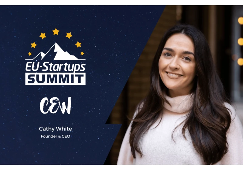 Cathy White, Founder and CEO of CEW, will speak at this year’s EU-Startups Summit!