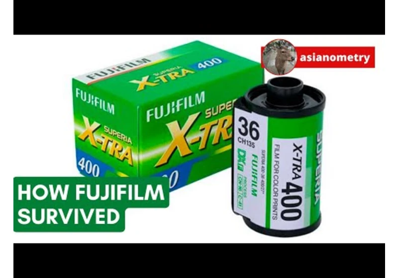 Why Fujifilm Survived (& Kodak Didn't)