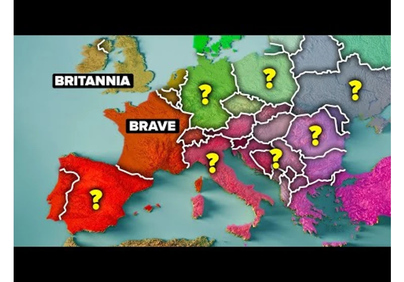 Origin of Each European Country Name