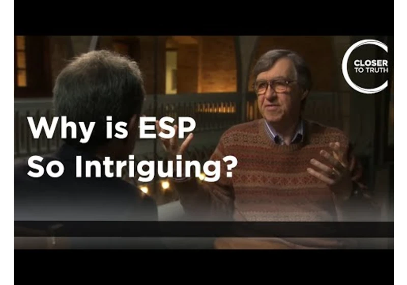 Charles Tart - Why is ESP So Intriguing?