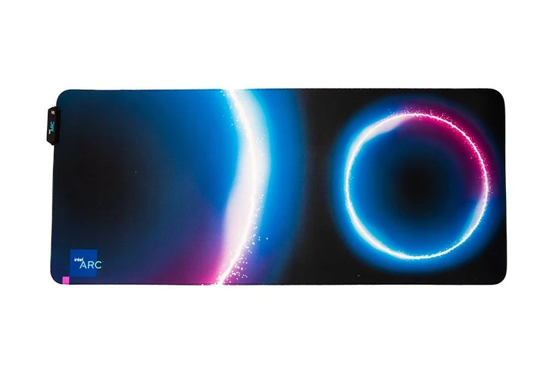  Intel Selling RGB Arc Alchemist Mousepad to Celebrate its GPUs 