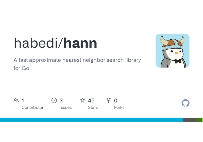 Hann: A Fast Approximate Nearest Neighbor Search Library for Go