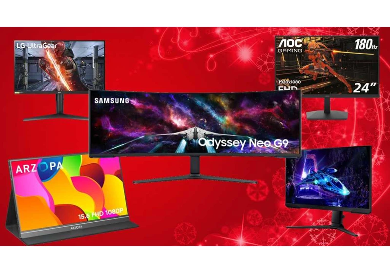 Best monitor deals: Sweet holiday sales on OLED, gaming displays, and more