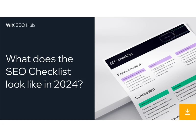 Top 3 SEO Checklists For On-Page & Technical SEO In 2024 via @sejournal, @WixStudio