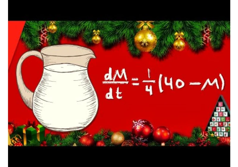 The Milk Problem | AP Calc FRQ Advent Calendar Day 25