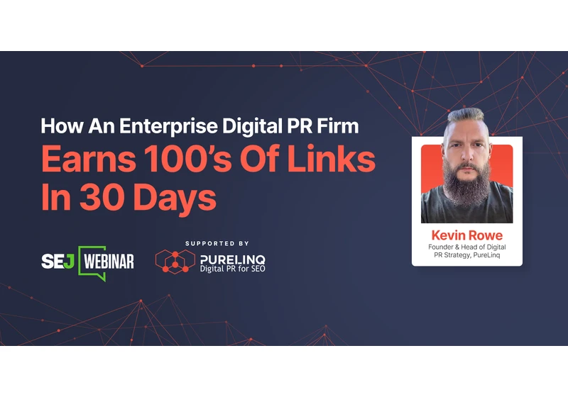 How An Enterprise Digital PR Firm Earns 100’s Of Links In 30 Days via @sejournal, @hethr_campbell