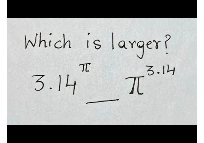 Math Olympiad Problem | which is larger?