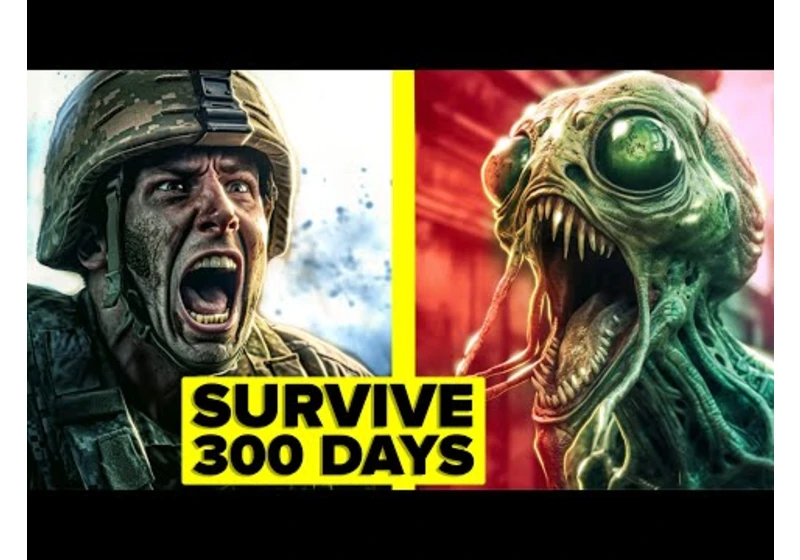 I Survived 300 Days of the INVASION (NOT MINECRAFT)