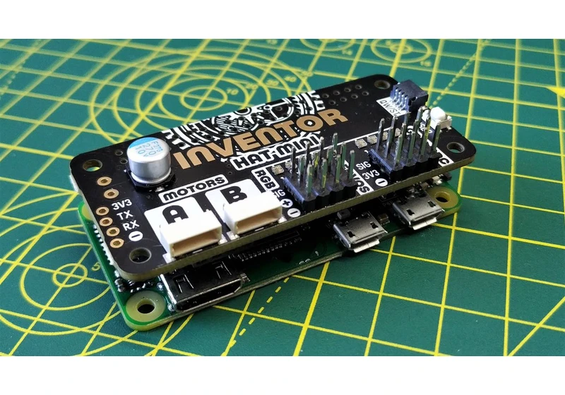  Pimoroni Inventor HAT Mini Review: Great for Making Robots 