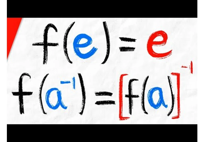 Proof: Basic Properties of Homomorphisms (Identities and Inverses) | Abstract Algebra