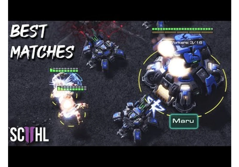 The Best StarCraft 2 Matches Ever: Maru vs. Stats (#1)