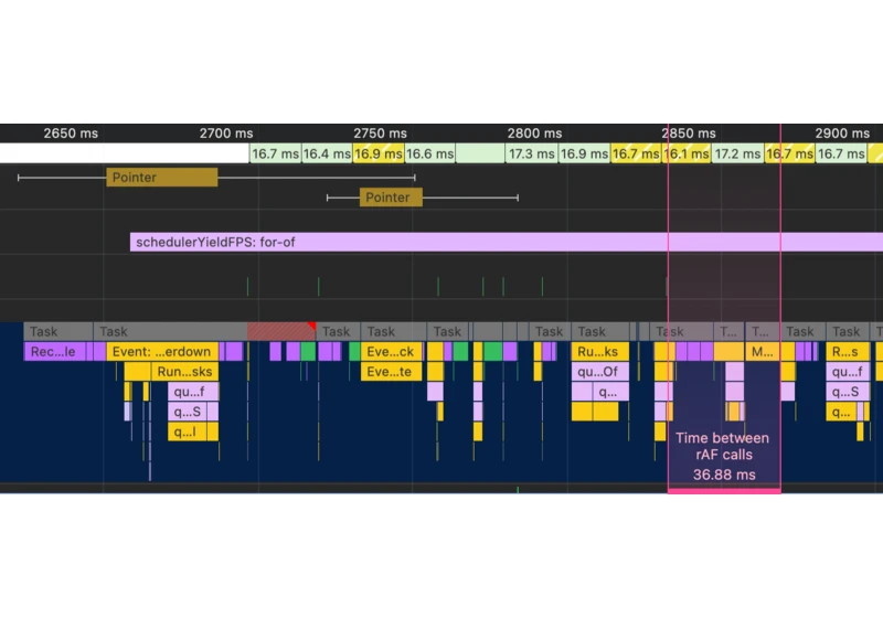 Breaking Up with Long Tasks or: how I learned to group loops and wield the yield