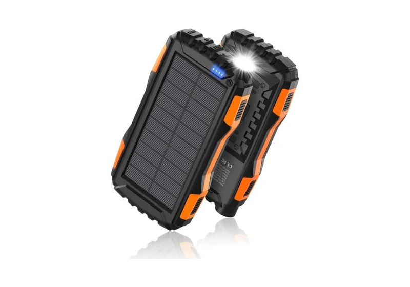 This solar-powered, huge capacity power bank is $26 for Cyber Monday