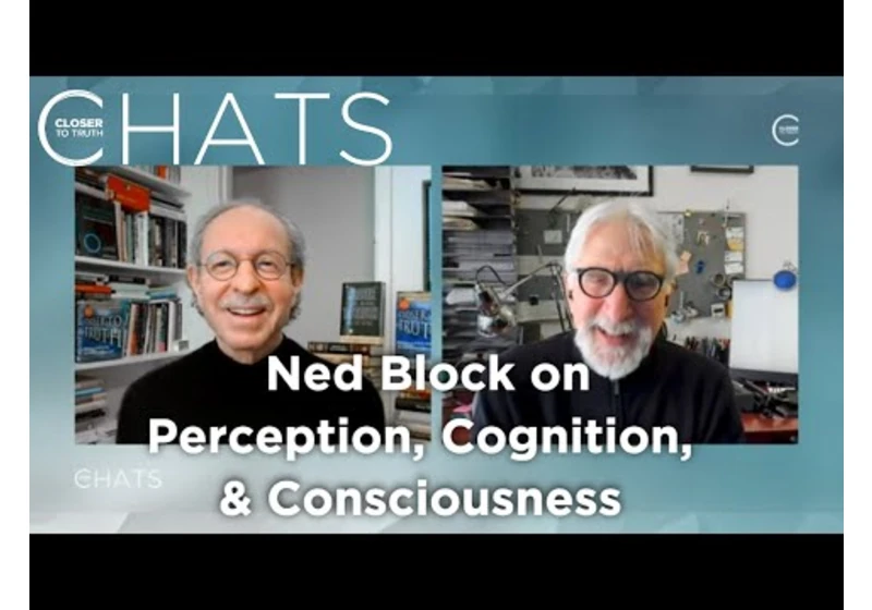 Ned Block on Perception, Cognition, and Consciousness | Closer To Truth Chats