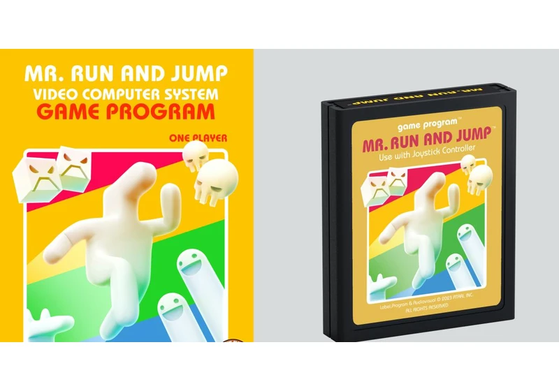 'Mr. Run and Jump' will be the first official cartridge for the Atari 2600 since 1990