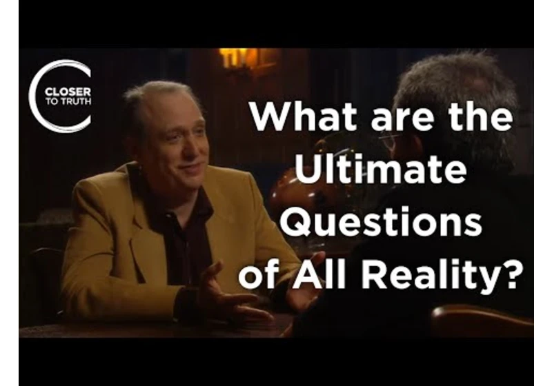 J. Richard Gott - What are the Ultimate Questions of All Reality?