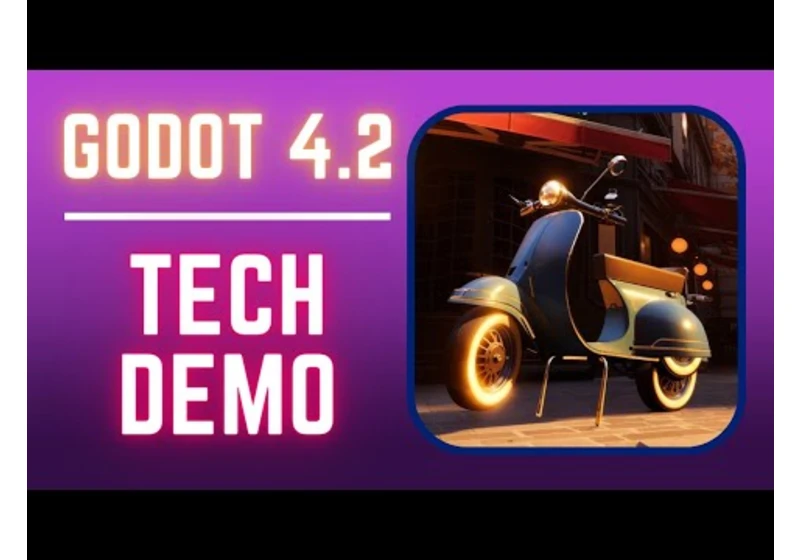 Godot 4.2 looks fantastic in this tech demo!