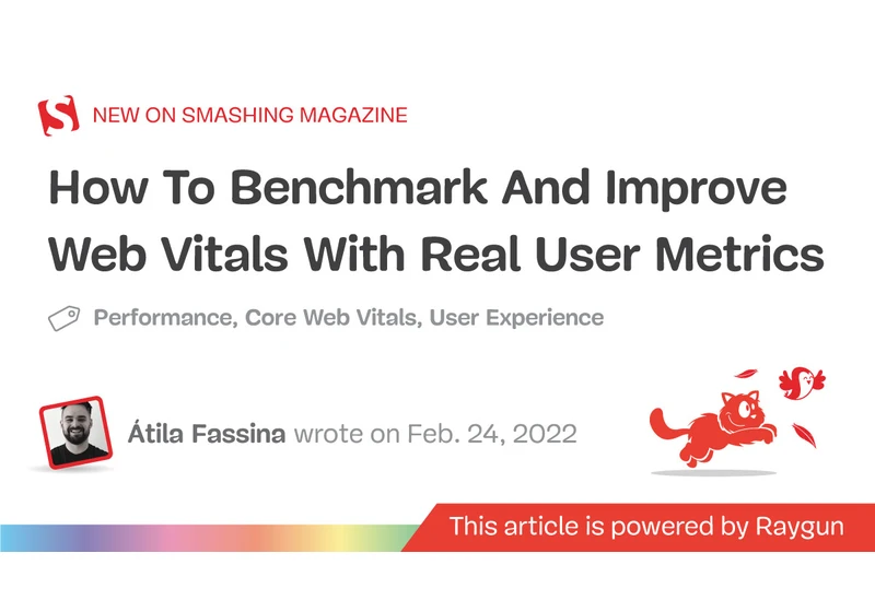 How To Benchmark And Improve Web Vitals With Real User Metrics