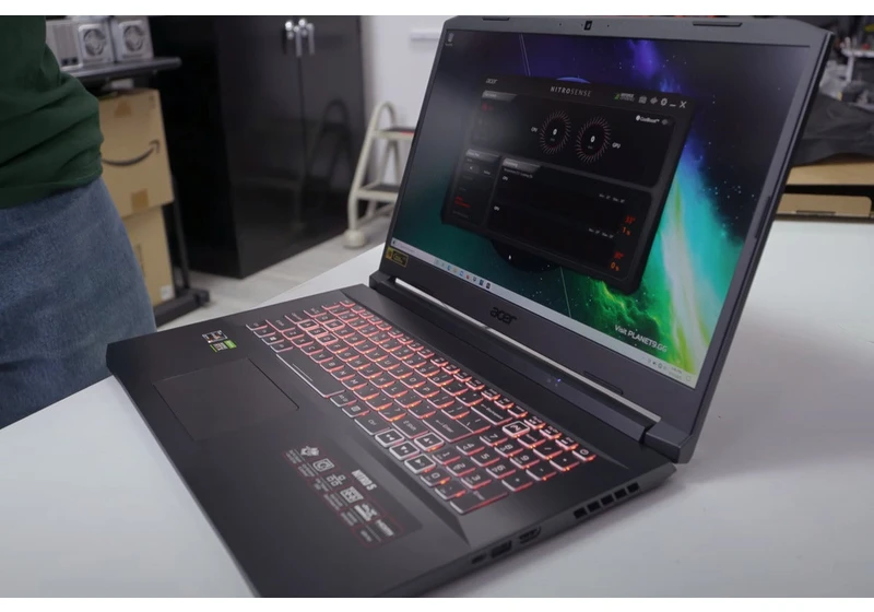 Acer Nitro 5 hands-on: This RTX 3080 laptop might be a screaming value