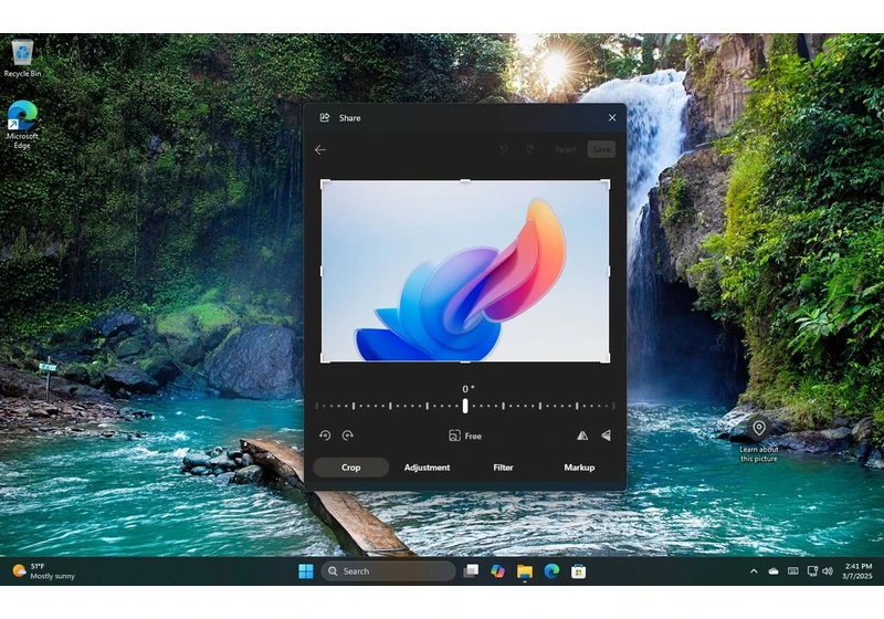  Windows 11's built-in share tool is getting an image editor and compression feature 