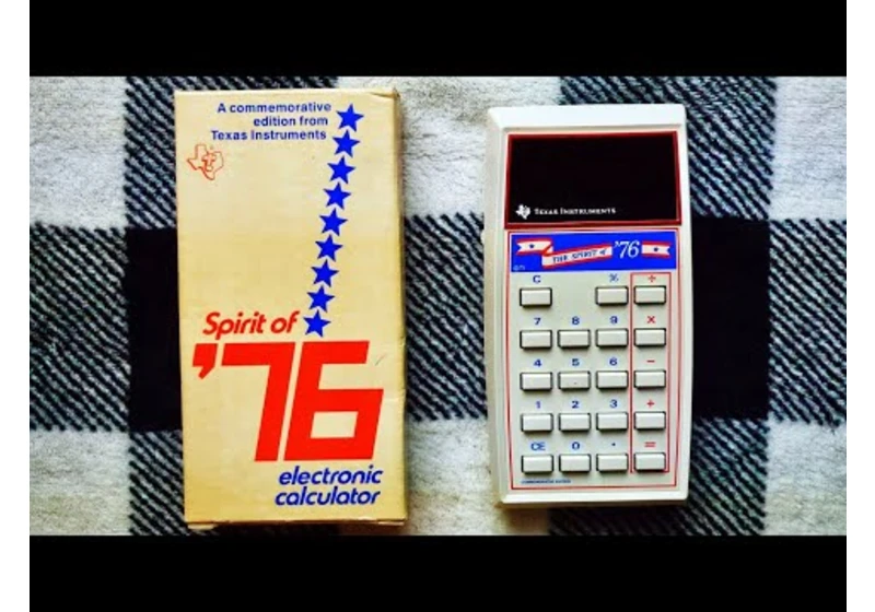 The Most American Calculator Ever Made