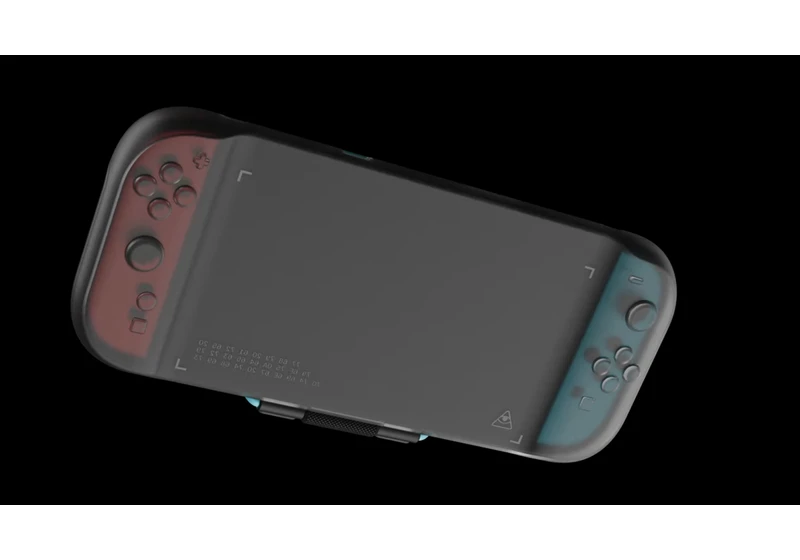  Nintendo Switch 2 design seemingly leaked by carrying case maker — similar aesthetics but with a larger screen and Joy-Cons 