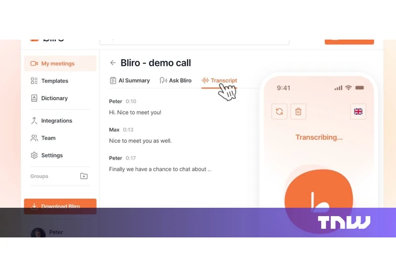 AI app that transcribes without recording audio or video promises to safeguard your privacy