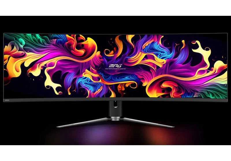 MSI’s giant 49-inch OLED gaming monitor hits its all-time low price