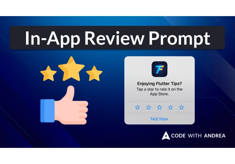 How to Ask for In-App Reviews in Your Flutter App