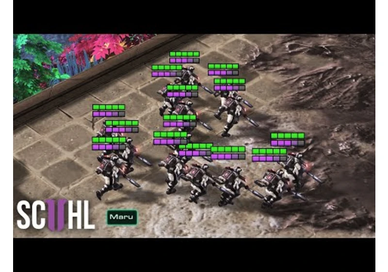 Maru's MASS GHOST STRATEGY - Starcraft 2: Maru vs. Solar