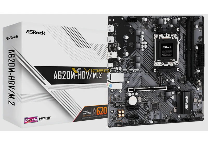  ASRock's AMD A620-Based Motherboard Pictured, Detailed 