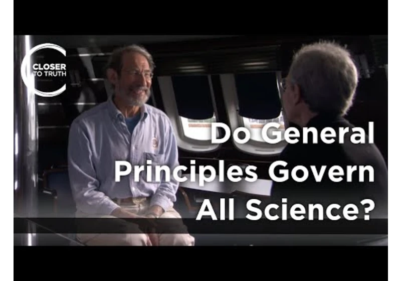 Geoffrey West - Do General Principles Govern All Science?