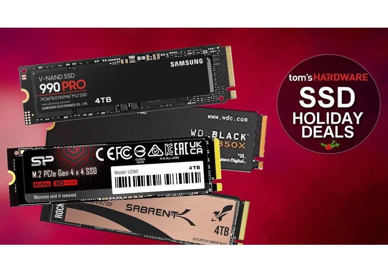  Best Holiday SSD and Hard Drive Deals 2024 