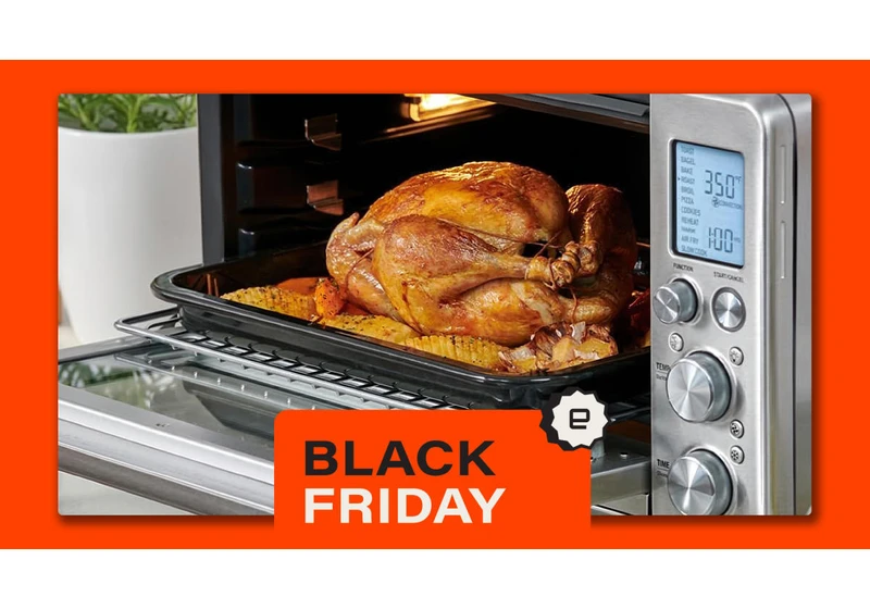 The Breville Smart Oven Air Fryer is $70 off for Black Friday on Amazon