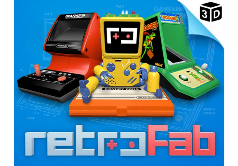 RetroFab: Playable 3D simulations of vintage electronic games