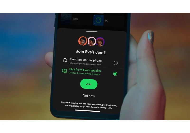  Spotify might get a chat feature for your shared Jam playlists, so you can dunk on people's bad taste directly 