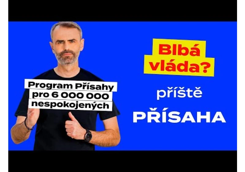 Představujeme program Přísahy pro 6 000 000 nespokojených