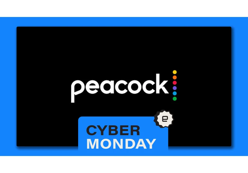 Peacock Cyber Monday streaming deal: Last chance to get a one-year subscription for only $20