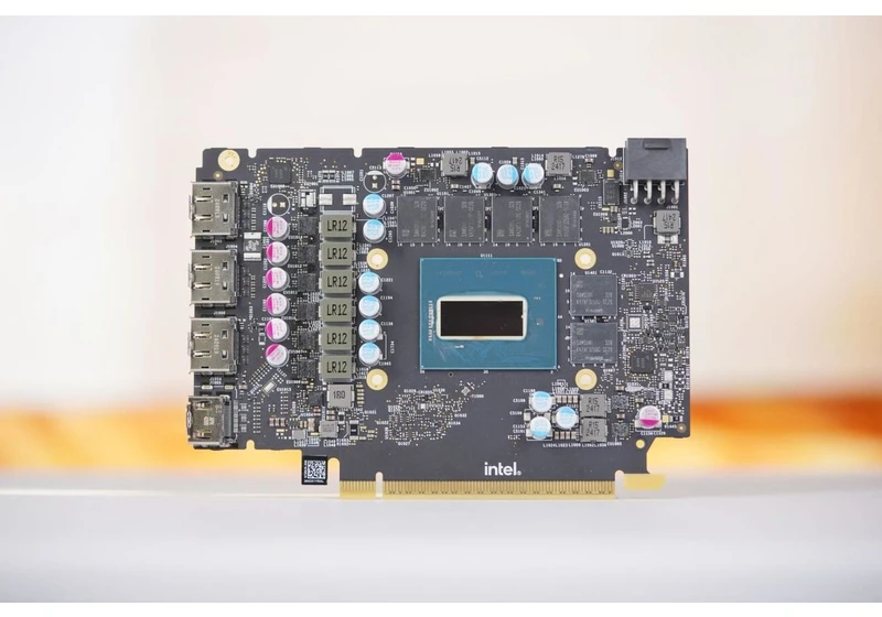  Intel's new Arc GPU gets naked in unsanctioned peep show — B580 has Nvidia Founders Edition-inspired cooler, BGM-G21 die surrounded by 20 Gbps GDDR6 memory 