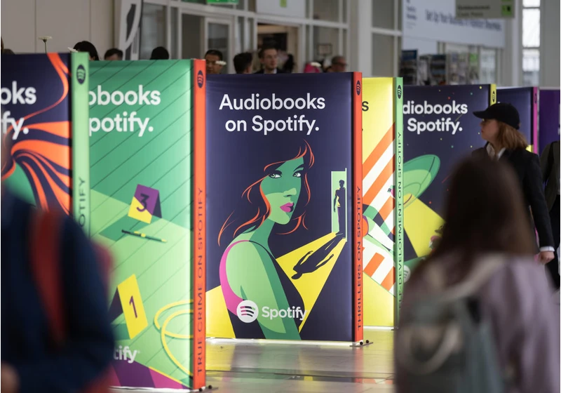 Spotify expands its audiobook library via a deal with publisher Bloomsbury