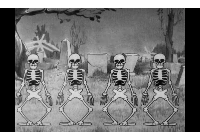 Thanks to public domain, Tintin can now skeleton dance to Rhapsody in Blue