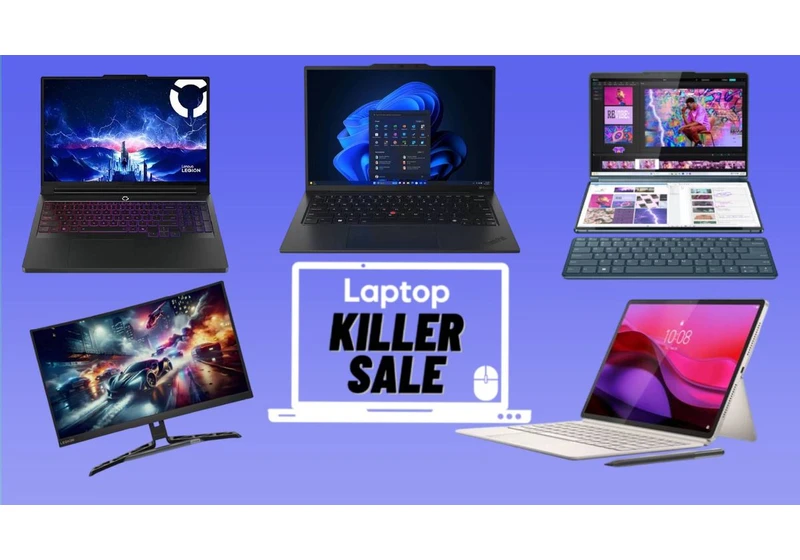  Sitewide Lenovo Annual Sale knocks up to 61% off ThinkPads, workstations, tablets, and PC accessories 