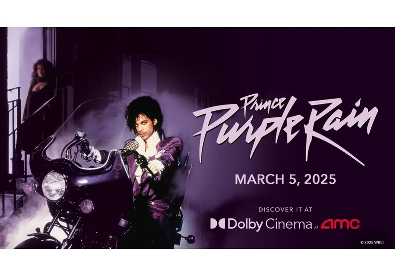  Prince fans will finally get to hear the Purple Rain in Dolby Atmos, as the classic film comes to Dolby Cinemas for a one-night-only screening 