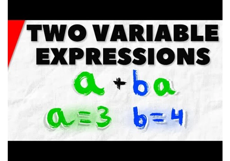 How to Evaluate Expressions with Two Variables | Pre-Algebra Exercises