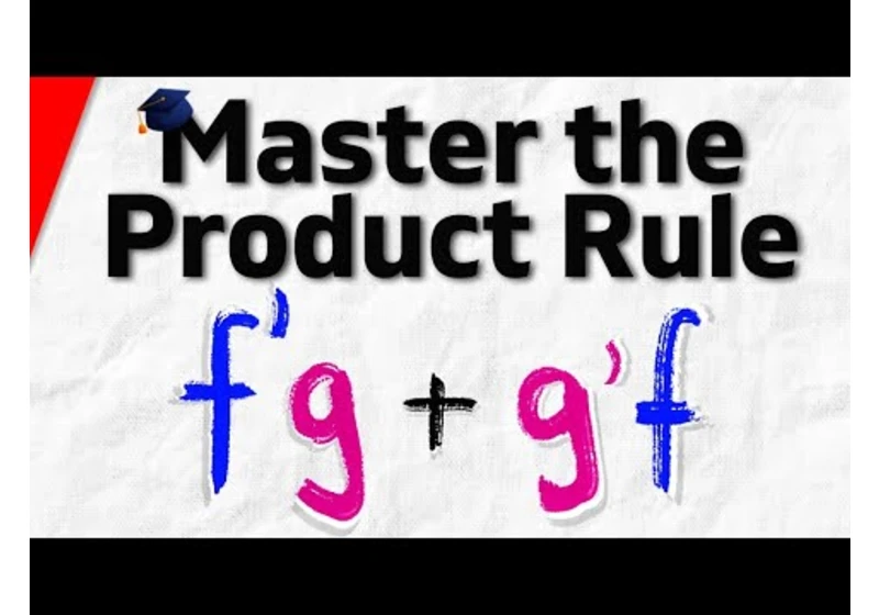 Master the Product Rule | Calculus 1 Exercises