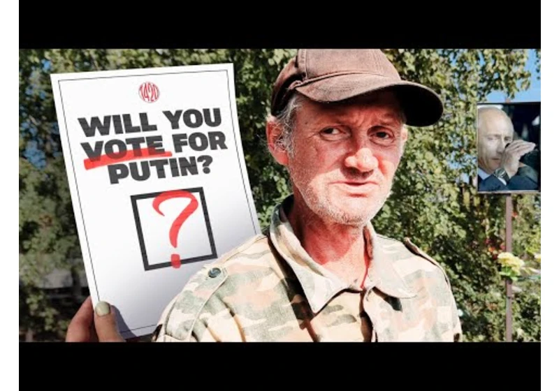 Will you vote for Putin? 100 rural Russians.